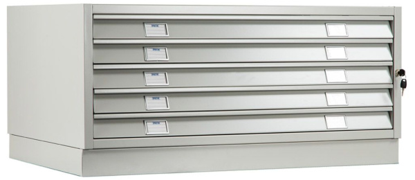 Картотека ПРАКТИК А0-05/3 (низ) (Серый)