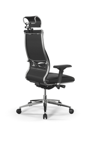 Кресло для руководителя Метта Samurai B2-11D - Infinity /Kc06/Wm06/D04P/H2cL-3D(M26.B32.G25.W03) (Черный)
