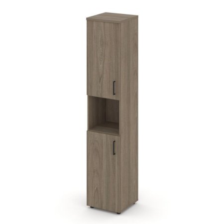 Шкаф высокий узкий SN.STU.E-107(L) (400х400х1982) (Вяз Благородный)