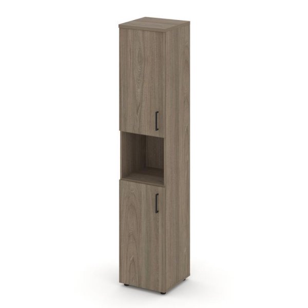 Шкаф высокий узкий SN.STU.E-107(L) (400х400х1982) (Вяз Благородный)