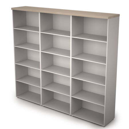 4ТП.003 Топ на 3-шкаф (2400x450x38) (Шамони светлый)