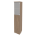 Шкаф высокий узкий правый Onix O.SU-1.7R 400x420x1977 (Тиквуд Светлый)