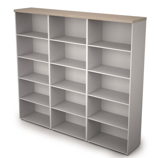 4ТП.003 Топ на 3-шкаф (2400x450x38) (Шамони светлый)