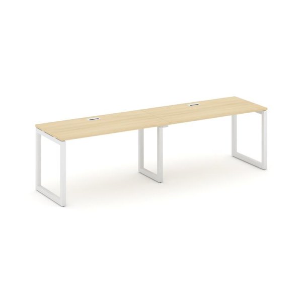 Рабочая станция 1 сторонняя SN-5O.ORS-021 (1960х800х750) (Акация Лорка/Металл Белый)