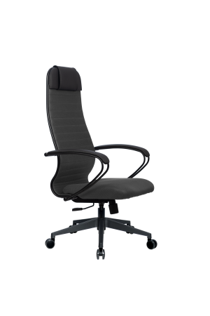 Кресло для руководителя Метта МЕТТА-21(MPRU)/подл.130/осн.002 (Темно-серый)