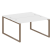 Рабочая станция Metal System Style БО.РАС-СП-2.3 1400x1475x750 (Дуб Наварра/Серый металл)