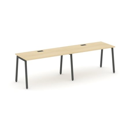 Рабочая станция 1 сторонняя SN-4A.ORS-023 (2760х800х750) (Акация Лорка/Металл Антрацит)