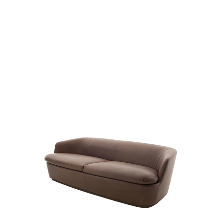 Диван офисный Орла (С-22) 2-х местный (Коричневый)