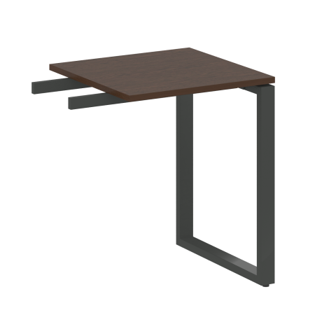 Приставной элемент БО.ПР-1 600x600x750 (Венге Цаво/Антрацит металл)