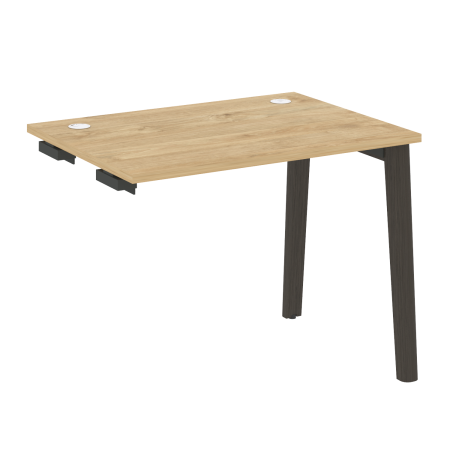 Стол-приставка к опорным элементам на деревянных опорах Onix Wood OW.SPR-1.7 980x720x750 (Тиквуд Светлый/Дуб Темный)