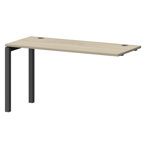 Модуль линейный на металлокаркасе Смарт СМС25-П-12К.60Э.Пр50 1200x600x750 (Кронберг/Антрацит)