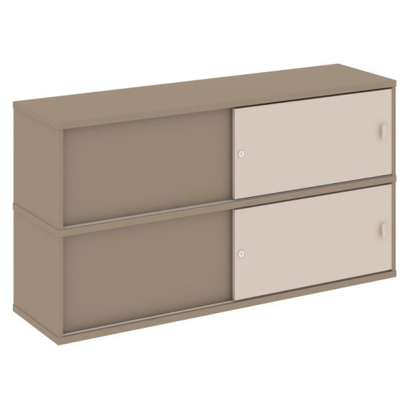 Надставка на 2 тумбы высокая ES.NV-5.1 (1500х410х795) (Латте/Капучино)