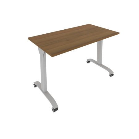 Стол складной мобильный Mobile system СМ-3 1200x650x757 (Орех Гварнери/Серый металл)