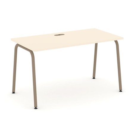Стол рабочий ES.SP-3-LK (1380х730х750) (Сатин/Металл Латте)