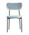 Стул Барбара велюр серо-голубой (Стул Барбара серо-голубой)