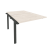 Наборный элемент рабочей станции на м/к Onix O.M-2.NRS-1.8 980x1635x750 (Тиквуд Темный/Белый Металл)