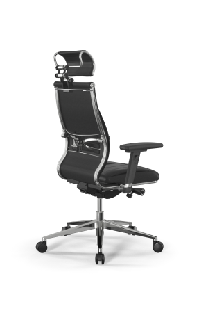 Кресло для руководителя Метта Samurai M3-11D - Infinity /Kc06/Wm06/D03P/H2cL-3D(M26.B32.G25.W03) (Черный)