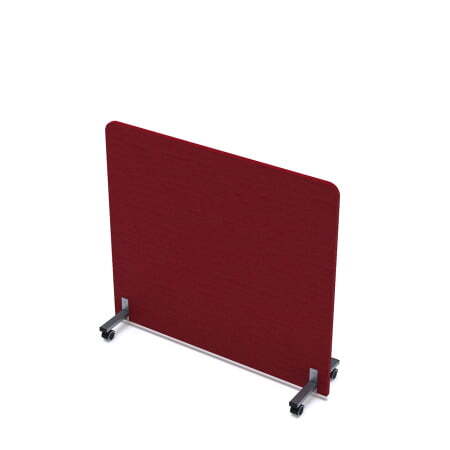 Акустическая мобильная перегородка SOFTOffice 011.МП.1211 1200x377x1100 (Red)