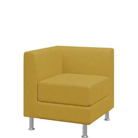 Диван Домино. Модуль угловой. (Модуль угловой sweet_yellow)