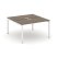 Рабочая станция 2-х сторонняя SN-5P.DRS-013 (1380х1432х750) (Тиквуд Светлый/Металл Антрацит)