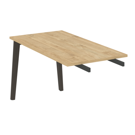 Брифинг-приставка на деревянных опорах Onix Wood Direct OW.BR-13 1180x720x750 (Тиквуд Светлый/Дуб Темный)