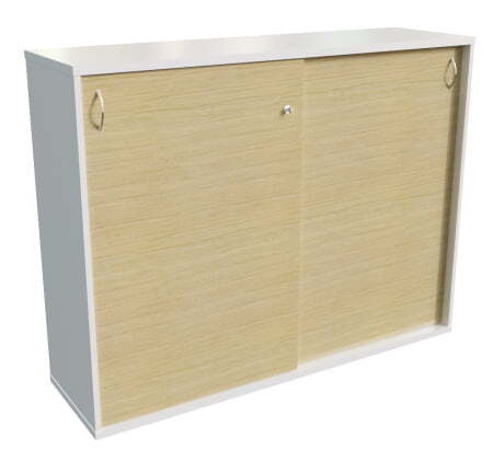 Шкаф-купе 100 с топом и замком 11321 1000х420х1130 (Дуб светлый)