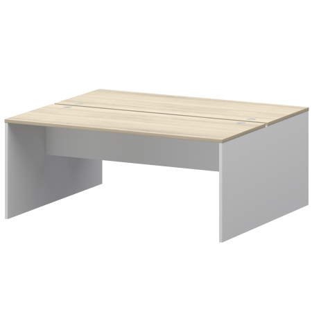 Бенч двойной Смарт СМСР25-2.18.73 1800x1496x750 (Белый/Кронберг)