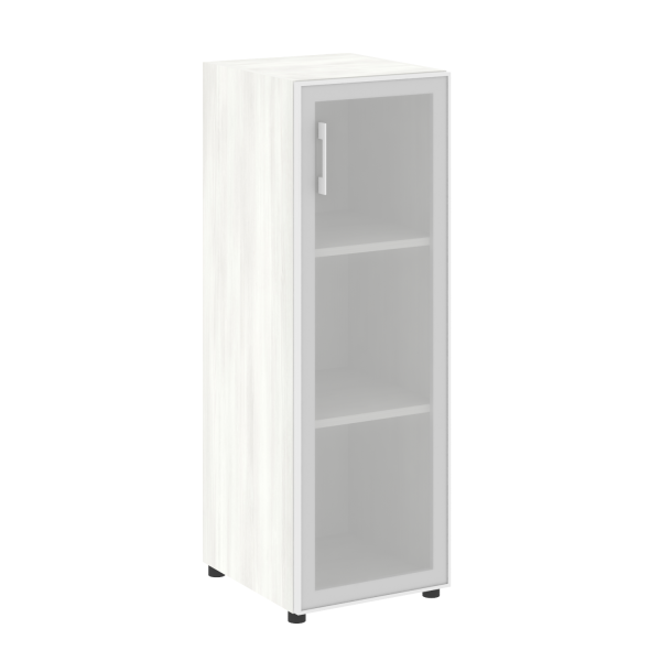 Шкаф средний узкий нужен топ правый LT.SU 2.4R R 400x450x1195 (Снежная Патина)