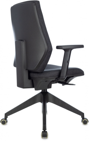 Кресло CH-545L черный 38-418 крестов.4-луч. пластик (Черный)