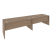 Рабочая станция Onix O.RS-2.4.7 3160x720x750 (Тиквуд Светлый)