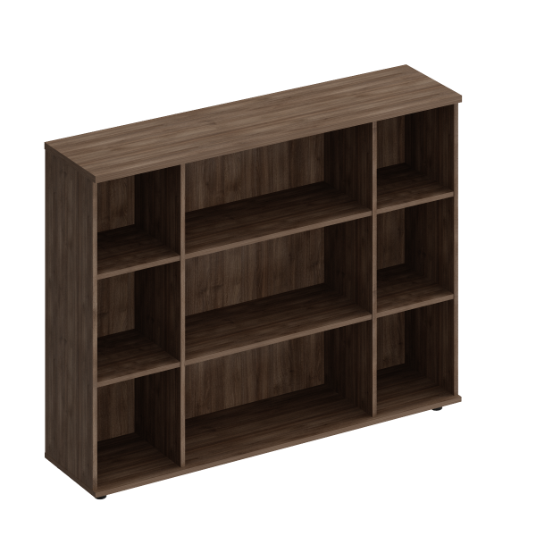 Каркас шкафа комбинированного среднего Комфорт КФ К.522 1540x38x1156 (Дуб шамони темный)