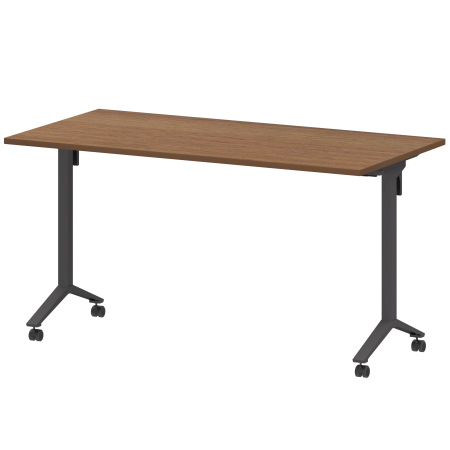 Стол мобильный складной Моби МБ22-140.70 1400x700x750 (Орех/Антрацит)