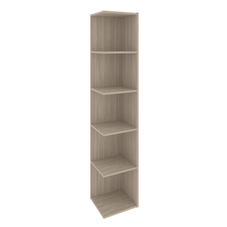 Модуль приставной 5 ячеек Locker Plus LK.PM-5 390x350x1983 (Дуб Аттик)