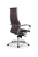 Кресло для руководителя Метта Samurai L1-10K - Infinity /Kc06/Nc06/K2cL(M06.B31.G04.W03) (Темно-коричневый)