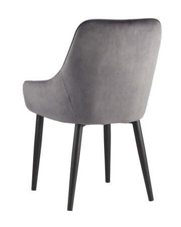 Стул Диана велюр серый (Стул Диана серый)