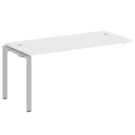 Проходной наборный элемент рабочей станции Metal System Style БП.ПРС-СП-1.4 1600x720x750 (Белый/Серый металл)