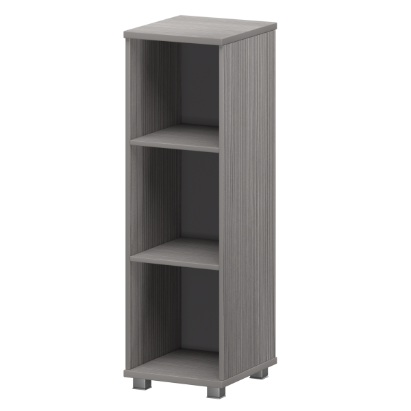 Стеллаж низкий узкий Аргентум НТ-440 400x445x1280 (Лиственница)