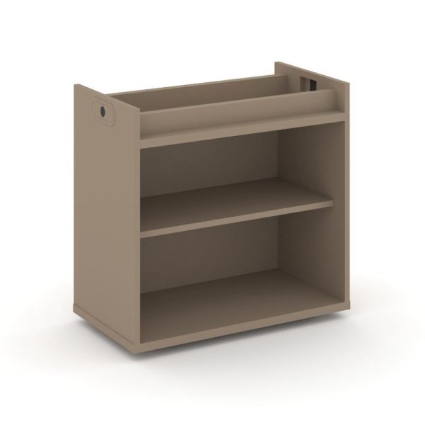 Тумба опорная - открытая ES.TON-1 (750х406х725) (Латте/Металл Латте)