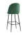 Стул барный Марсель велюр зеленый (Стул барный Марсель зеленый)