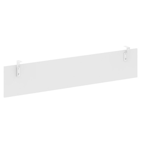 Царга для стола руководителя L1800мм Б.ЦС-5 1650x18x320 (Белый/Белый металл)