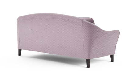 Диван 3-местный раскладной Monreal (2510x1050x1000) Розовый (Розовый)