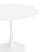 Стол Tulip D90 белый (Стол обеденный Tulip белый)