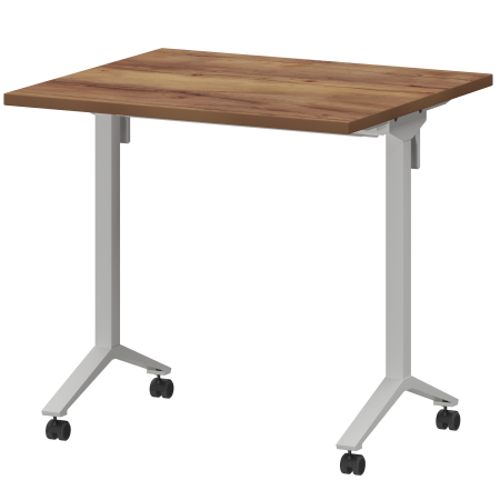 Стол мобильный складной Моби МБ25-80.70 800x700x750 (Таксония/Белый)