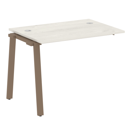 Проходной наборный элемент рабочей станции Metal System Style БА.ПРС-СП-1.1 1000x720x750 (Дуб Наварра/Мокко металл)