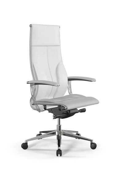 Кресло для руководителя Метта Samurai L1-10U - Infinity /Kc06/Nc06/U0mL-4c3(M26.B32.G25.W03) (Белый)