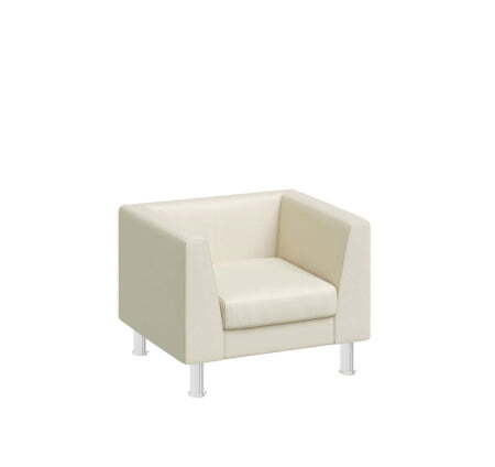 EVA Кресло (БЕЖЕВЫЙ/КОЖА)