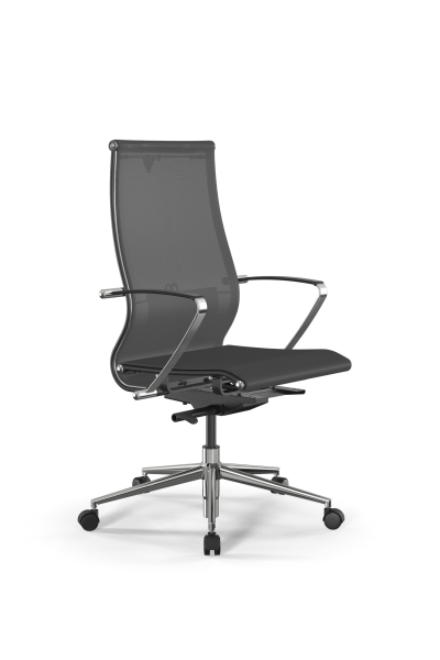Кресло для руководителя Метта SynchroSit 10 B2-107K - T /Km00/Nb00/K5cL(M23.B23.G18.W02) (Серый)