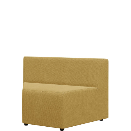 Диван Оригами. Модуль 1-местный внутренний. (Модуль 1-местный внутренний bravo_a_yellow)