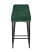 Стул полубарный Диего велюр зеленый (Стул полубарный Диего зеленый)