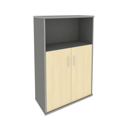 Шкаф Riva А.СТ-2.1 770x365x1215 (Клен-Металлик)